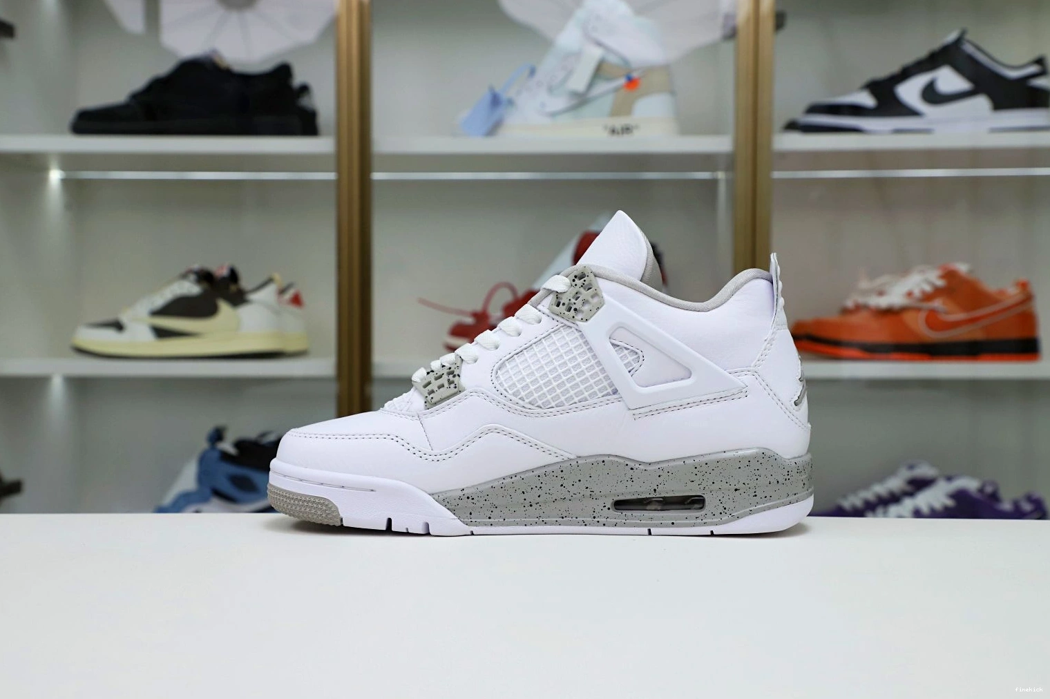 AIR JORDAN 4 'WHITE OREO' RETRO 1205